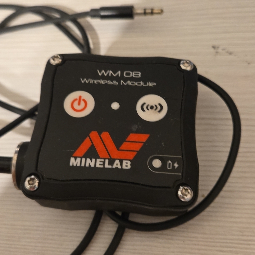 Minelab WM 08 Wireless Module Equinox 600 / 800 Metal Detector headphone